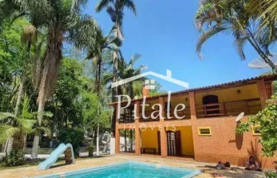 Chácara à venda, 5000 m² por r$ 1.058.000,00 - jardim pinheiros - embu das artes/sp