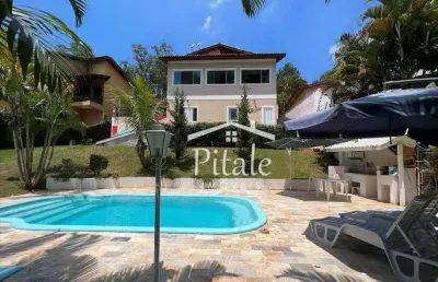 Sobrado com 5 dormitórios à venda, 400 m² por r$ 2.580.000,00 - jardim do golf i - jandira/sp