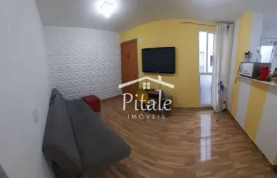 Apartamento com 2 dormitórios à venda, 40 m² por r$ 200.000,00 - jardim caiapia - cotia/sp