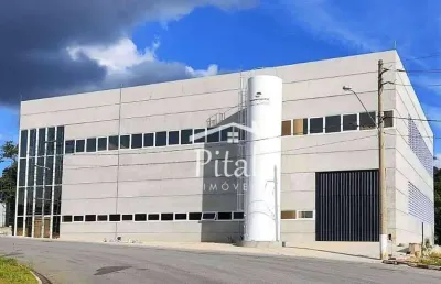 Galpão para alugar, 1085 m² por r$ 28.446,26/mês - centro empresarial raposo tavares - vargem grande paulista/sp