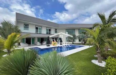 Sobrado com 4 dormitórios à venda, 883 m² por r$ 7.300.000,00 - granja viana - cotia/sp