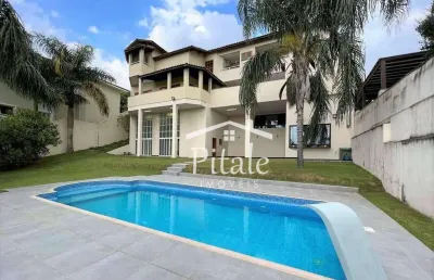 Sobrado com 4 dormitórios à venda, 698 m² por r$ 3.400.000,00 - granja viana - cotia/sp