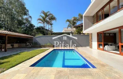 Sobrado com 4 dormitórios à venda, 496 m² por r$ 3.350.000,00 - granja viana - cotia/sp