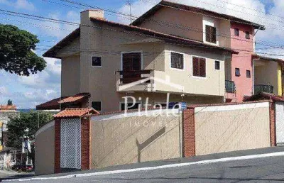 Sobrado à venda, 164 m² por r$ 742.000,00 - jardim vila galvão - guarulhos/sp