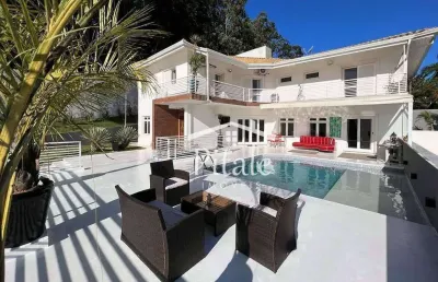 Sobrado com 5 dormitórios à venda, 428 m² por r$ 2.995.000,00 - granja viana - cotia/sp