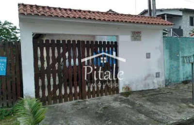Casa com 1 dormitório à venda, 60 m² por r$ 270.000,00 - jardim veneza - peruíbe/sp