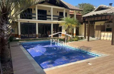 Sobrado com 4 dormitórios à venda, 450 m² por r$ 1.790.000,00 - granja viana - cotia/sp