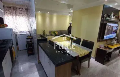 Apartamento com 2 dormitórios à venda, 58 m² por r$ 265.000 - jardim ísis - cotia/sp