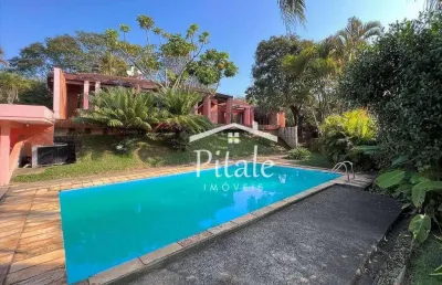 Sobrado com 4 dormitórios, 439 m² - venda por r$ 2.800.000,00 ou aluguel por r$ 17.522,00/mês - fazendinha - carapicuíba/sp