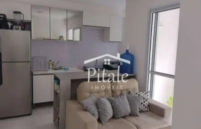 Apartamento com 2 dormitórios à venda, 45 m² por r$ 250.000,00 - chácara nossa senhora de fátima - cotia/sp