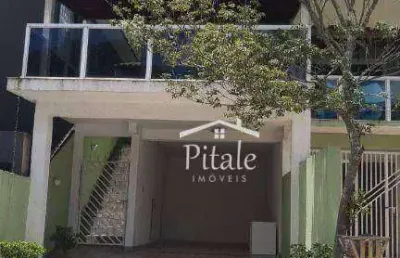 Sobrado com 3 dormitórios à venda, 170 m² por r$ 636.000,00 - jardim rio das pedras - cotia/sp