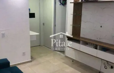 Apartamento com 2 dormitórios à venda, 47 m² por r$ 210.000,00 - recanto vista alegre - cotia/sp