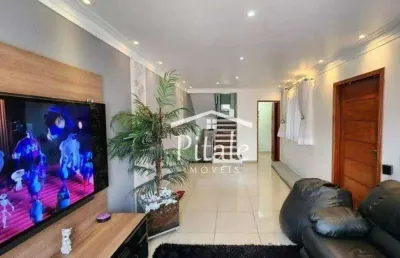 Sobrado com 3 dormitórios à venda, 144 m² por r$ 980.000,00 - jardim rio das pedras - cotia/sp