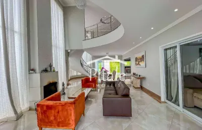 Casa com 4 dormitórios à venda, 490 m² por r$ 2.450.000,00 - altos de são fernando - jandira/sp