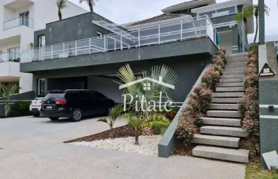 Casa com 5 dormitórios à venda, 476 m² por r$ 2.050.000 - remanso i - vargem grande paulista/sp