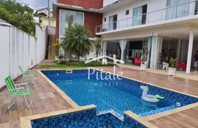 Sobrado com 4 dormitórios à venda, 398 m² por r$ 1.950.000,00 - jardim caiapia - cotia/sp