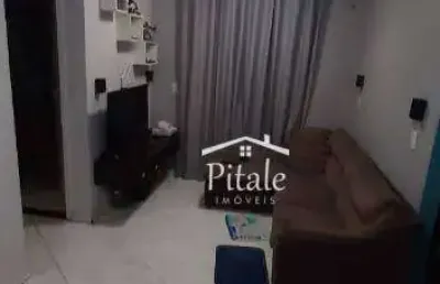 Apartamento com 2 dormitórios à venda, 52 m² por r$ 211.000,00 - jardim colibri - cotia/sp