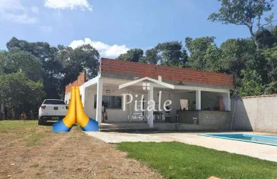 Chácara com 3 dormitórios à venda, 1000 m² por r$ 795.000,00 - canguera - são roque/sp