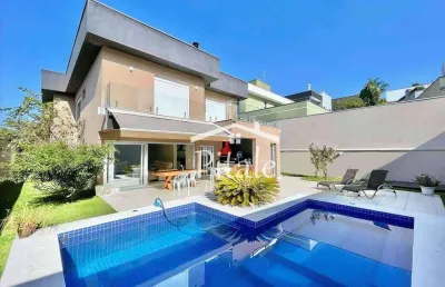 Sobrado com 4 dormitórios à venda, 315 m² por r$ 2.800.000 - paisagem renoir - cotia/sp