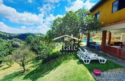Chácara com 4 dormitórios à venda, 4550 m² por r$ 720.800,00 - canguerinha - mairinque/sp