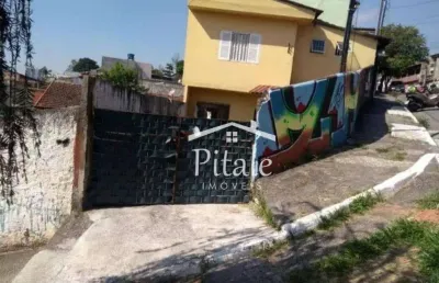 Imóvel com duas casas e um salão comercial à venda, 120 m² por r$ 397.000 - jardim elvira - osasco/sp