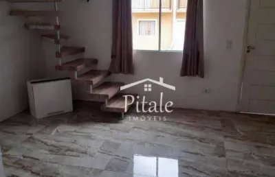 Sobrado com 2 dormitórios à venda, 52 m² por r$ 265.000,00 - chácara rincão - cotia/sp