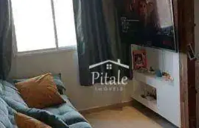 Apartamento com 2 dormitórios à venda, 48 m² por r$ 223.000,00 - petrópolis - cotia/sp