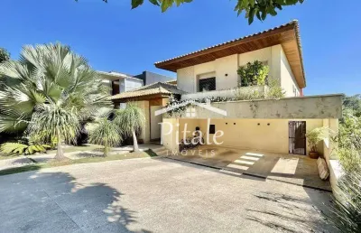 Sobrado com 6 dormitórios à venda, 610 m² por r$ 7.500.000,00 - paisagem renoir - cotia/sp