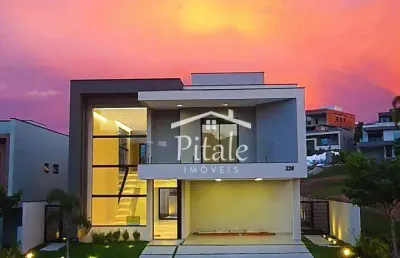 Casa com 5 suítes, mobiliada com 430 m² - venda por r$ 5.000.000 ou aluguel por r$ 25.000/mês - alphaville ii - são josé dos campos/sp