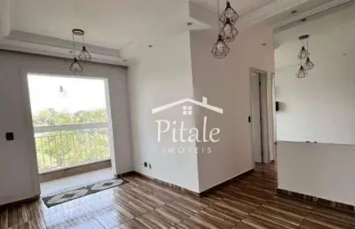 Apartamento com 3 dormitórios à venda, 59 m² por r$ 245.000,00 - jardim ísis - cotia/sp