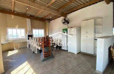 Apartamento com 3 dormitórios à venda, 203 m² por r$ 450.000 - vila atlântica - mongaguá/sp