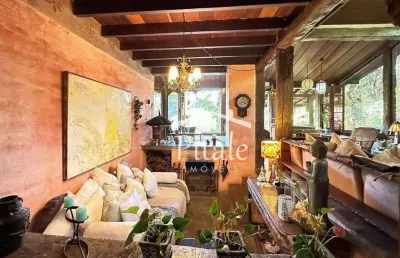 Casa com 5 dormitórios à venda, 334 m² por r$ 2.500.000,00 - vila santo antonio de carapicuiba - cotia/sp