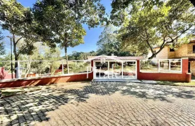 Casa com 5 dormitórios à venda, 1400 m² por r$ 4.900.000,00 - chácara dos lagos - carapicuíba/sp