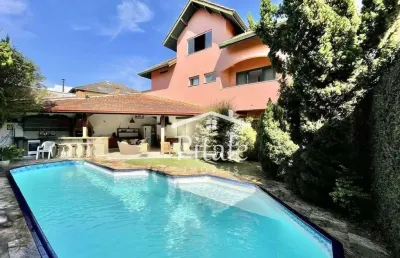 Casa com 4 dormitórios à venda, 407 m² por r$ 2.200.000 - são paulo ii - cotia/são paulo