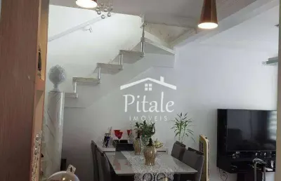 Apartamento duplex com 3 dormitórios à venda, 100 m² por r$ 455.000,00 - jardim central - cotia/sp