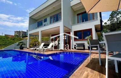 Sobrado com 3 dormitórios à venda, 512 m² por r$ 2.000.000,00 - esmeralda park (caucaia do alto) - cotia/sp