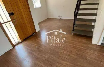 Sobrado com 3 dormitórios à venda, 130 m² por r$ 550.000,00 - parque rizzo ii - cotia/sp