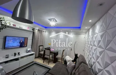 Apartamento com 2 dormitórios à venda, 48 m² por r$ 300.000,00 - parque maria helena - guarulhos/sp