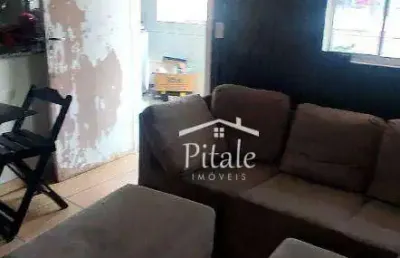 Casa com 1 dormitório à venda, 60 m² por r$ 165.000 - jardim salete - taboão da serra/sp