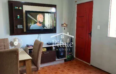 Apartamento com 2 dormitórios à venda, 42 m² por r$ 169.600,00 - jardim júlio - barueri/sp