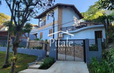 Sobrado com 4 dormitórios à venda, 330 m² por r$ 1.380.000,00 - granja viana ii - cotia/sp