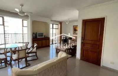Apartamento com 4 dormitórios à venda, 280 m² por r$ 1.350.000,00 - centro - guarujá/sp