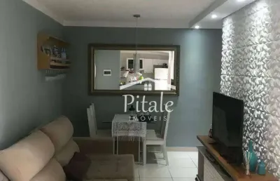 Apartamento com 2 dormitórios à venda, 56 m² por r$ 295.000,00 - jardim salete - taboão da serra/sp