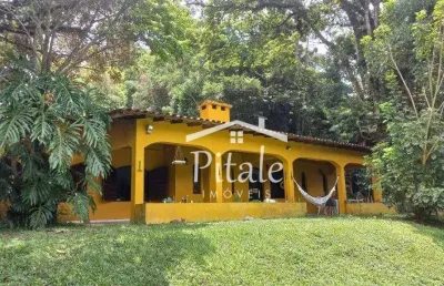 Sitío com 7 dormitórios à venda, 5000 m² por r$ 1.300.000 - jardim caiapia - cotia/sp