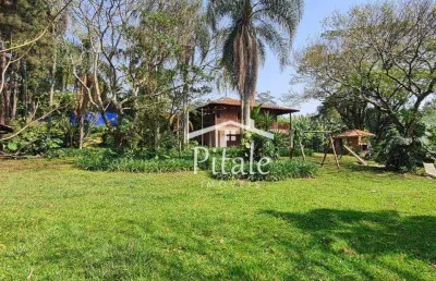 Sobrado com 5 dormitórios, 7088 m² - venda por r$ 25.000.000 ou aluguel por r$ 26.241/mês - vila santo antônio - cotia/sp