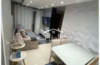 Apartamento com 2 dormitórios à venda, 48 m² por r$ 259.000,00 - parque roseira - carapicuíba/sp