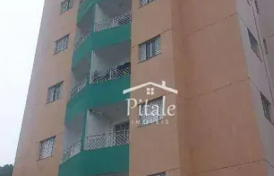 Apartamento com 2 dormitórios à venda, 39 m² por r$ 212.000,00 - chácaras caxingui - embu das artes/sp
