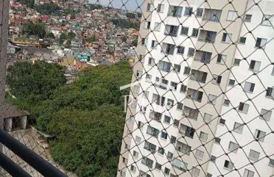 Apartamento com 2 dormitórios à venda, 50 m² por r$ 265.000 - vila mercês - carapicuíba/sp