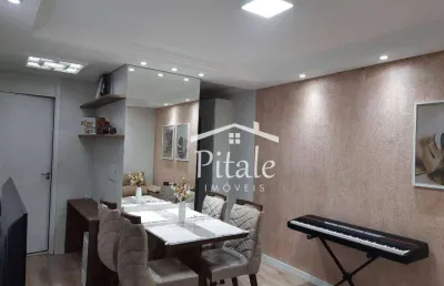 Apartamento com 2 dormitórios à venda, 44 m² por r$ 287.000,00 - recanto vista alegre - cotia/sp