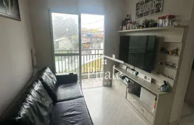 Apartamento com 2 dormitórios à venda, 52 m² por r$ 320.000 - jardim professor benoá - santana de parnaíba/sp
